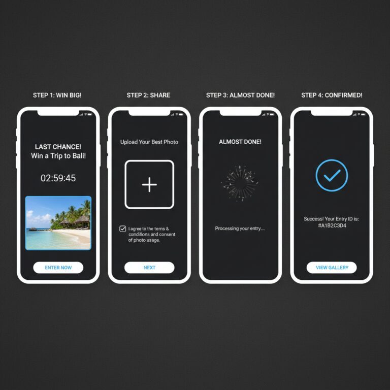 Beyond the Fine Print: Contest Entry Flows That Snag Ironclad Rights Without Scaring Off Entrants