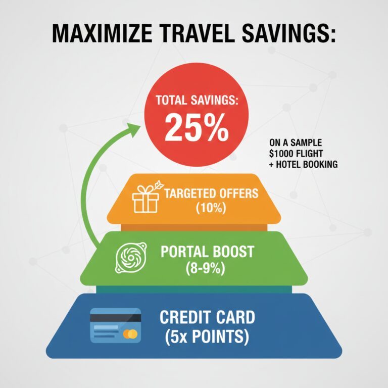 Unlock 25%+ Savings on 2025 Trips: Stack These Credit Cards, Portals & Apps Before Deals Vanish!