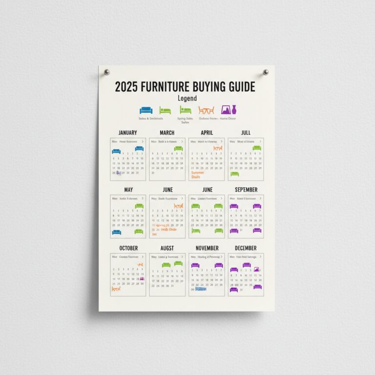 Stop Paying Full Price: Your 2025 Furniture Buying Calendar for Sofa, Bed & Decor Steals All Year Long
